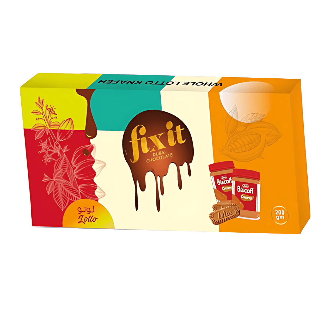 Fix Viral Dubai Chocolate Biscoff