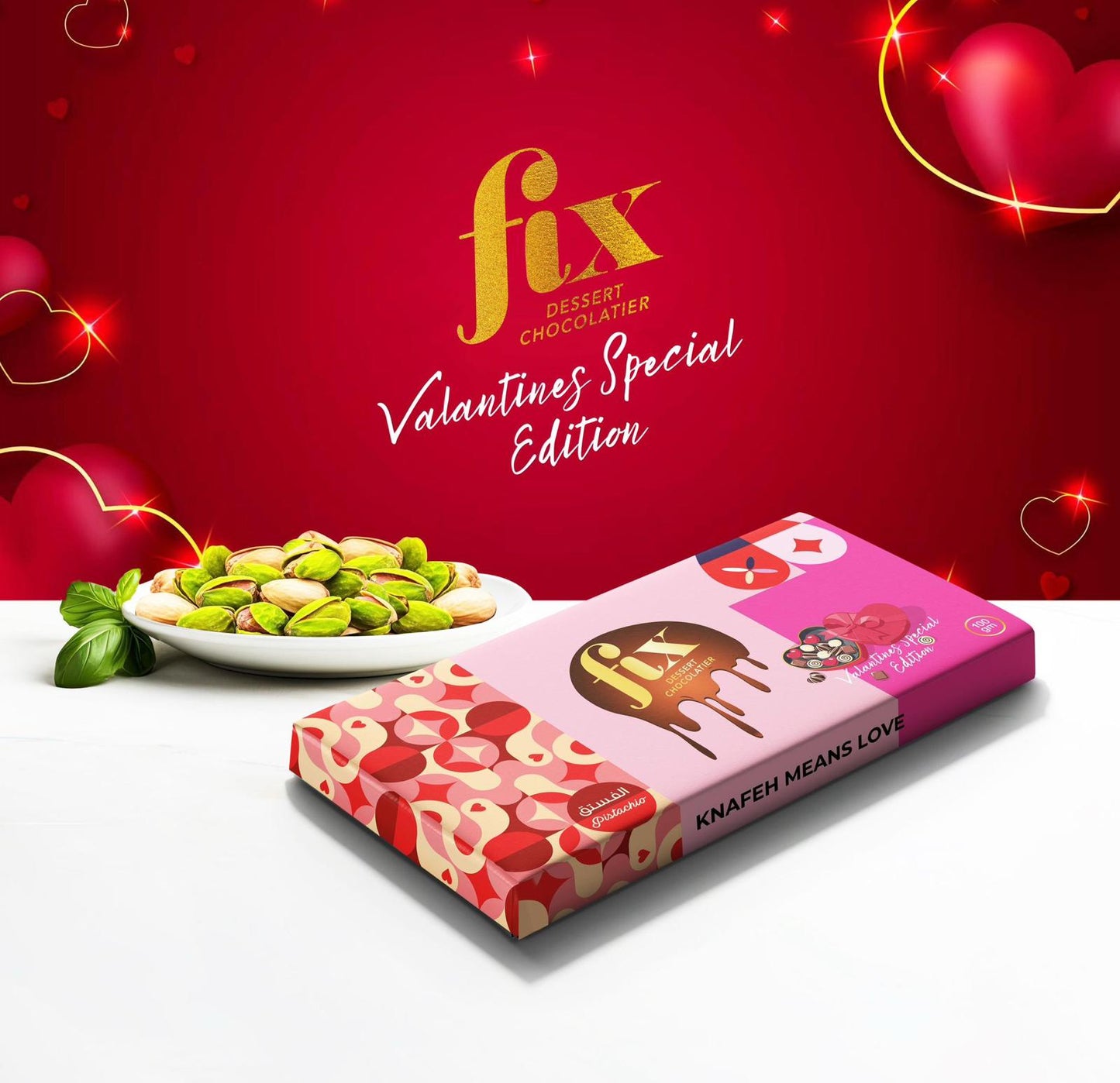 Fix Valentines Exclusive Viral Dubai Chocolate