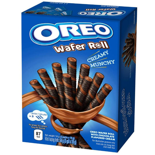 Oreo Chocolate Wafer Rolls