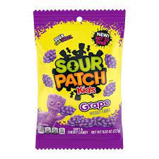 Sour Patch Kids Grape Peg Bag
