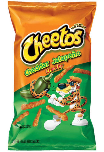 Cheetos Jalapeno Cheddar Spicy Crunchy