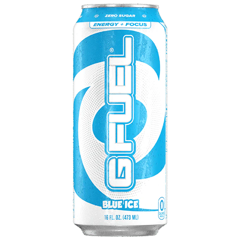 G FUEL - Zero Sugar Energy Drink - Blue Ice (Blue Raspberry Flavour)