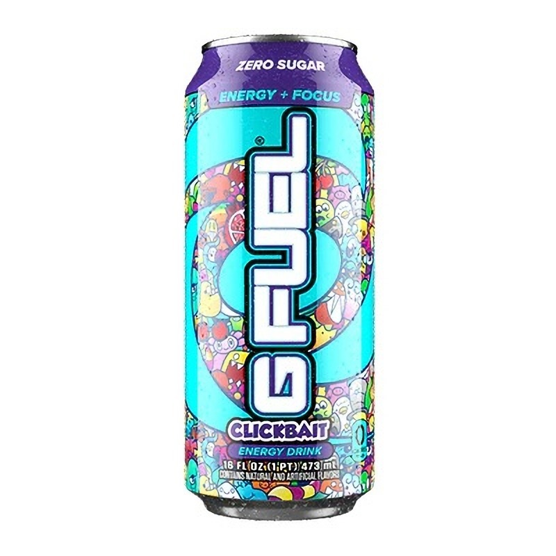 G FUEL - Zero Sugar Energy Drink - Clickbait (Cherry Pomegranate)