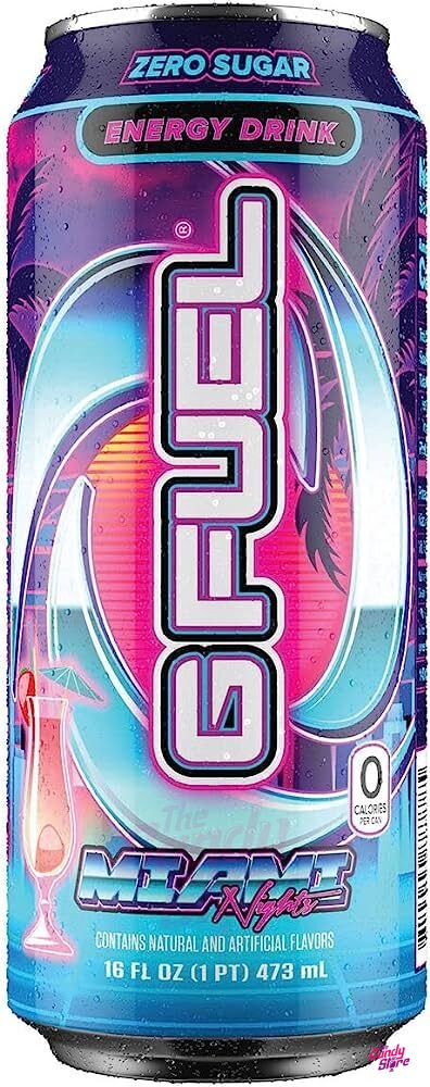 G FUEL - Zero Sugar Energy Drink - Miami Nights (Strawberry Pina Colada)