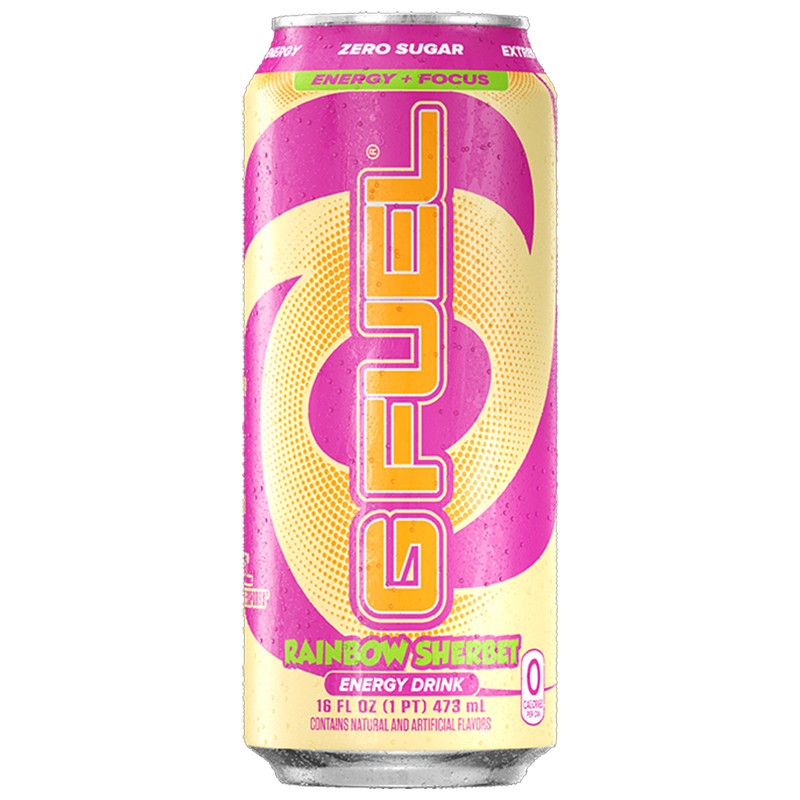 G FUEL - Zero Sugar Energy Drink - Rainbow Sherbet