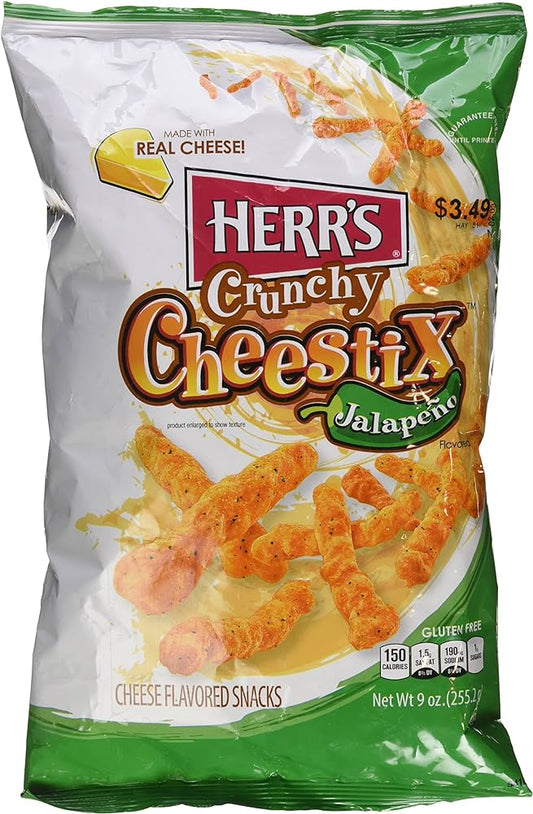 Herr's Jalapeno Crunchy Cheestix