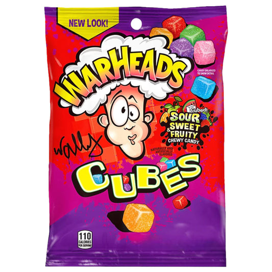 Warheads Chewy Cubes Peg Bag