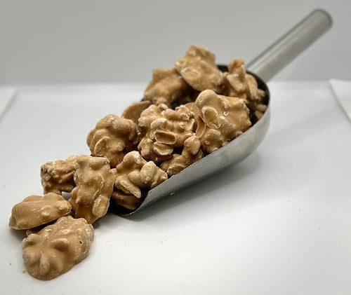 Salt Caramel Peanut Clusters