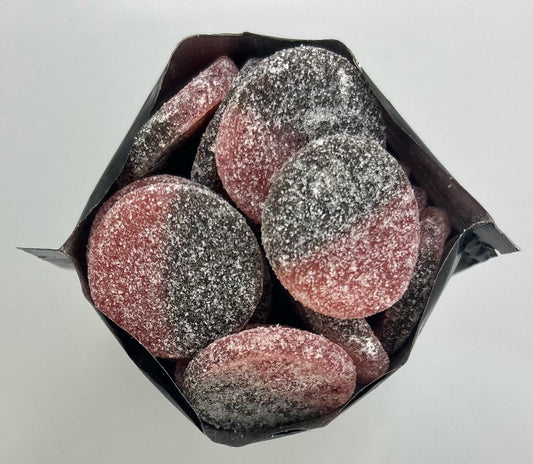 Liquorice Strawberry Hard Disks