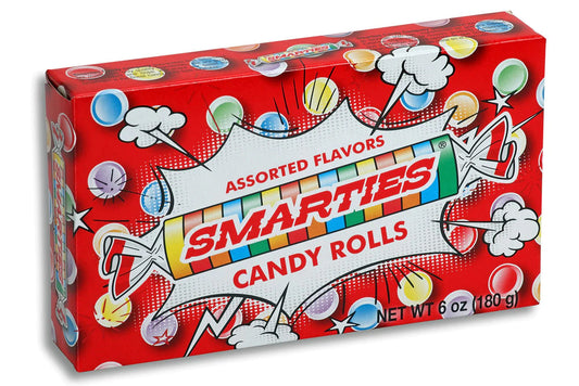 Smarties Candy Rolls Theatre Box