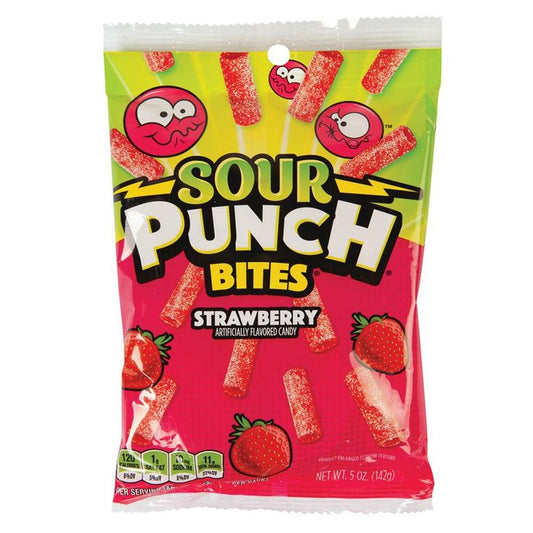 Sour Punch Strawberry Bites