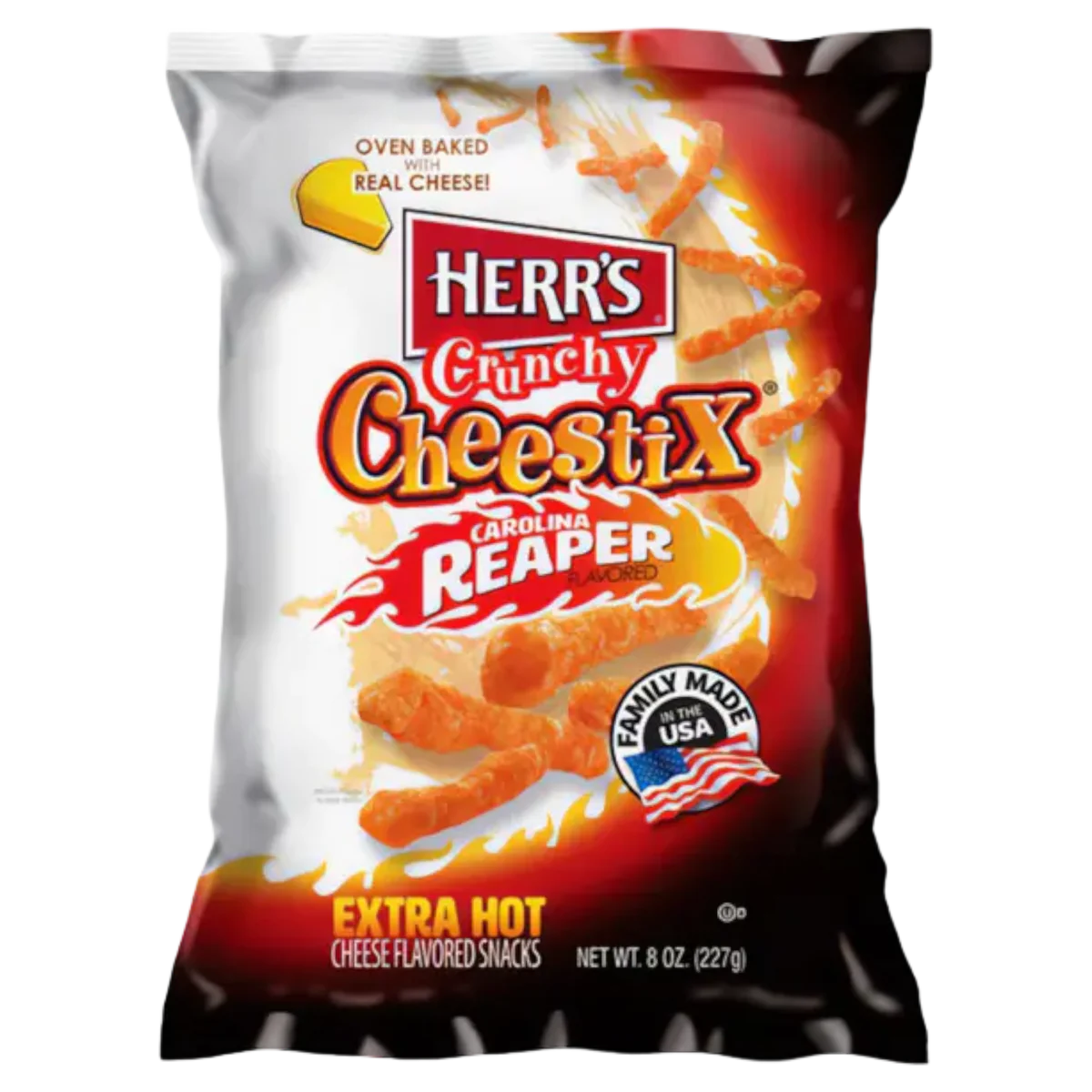 Herr's Carolina Reaper Crunchy Cheestix