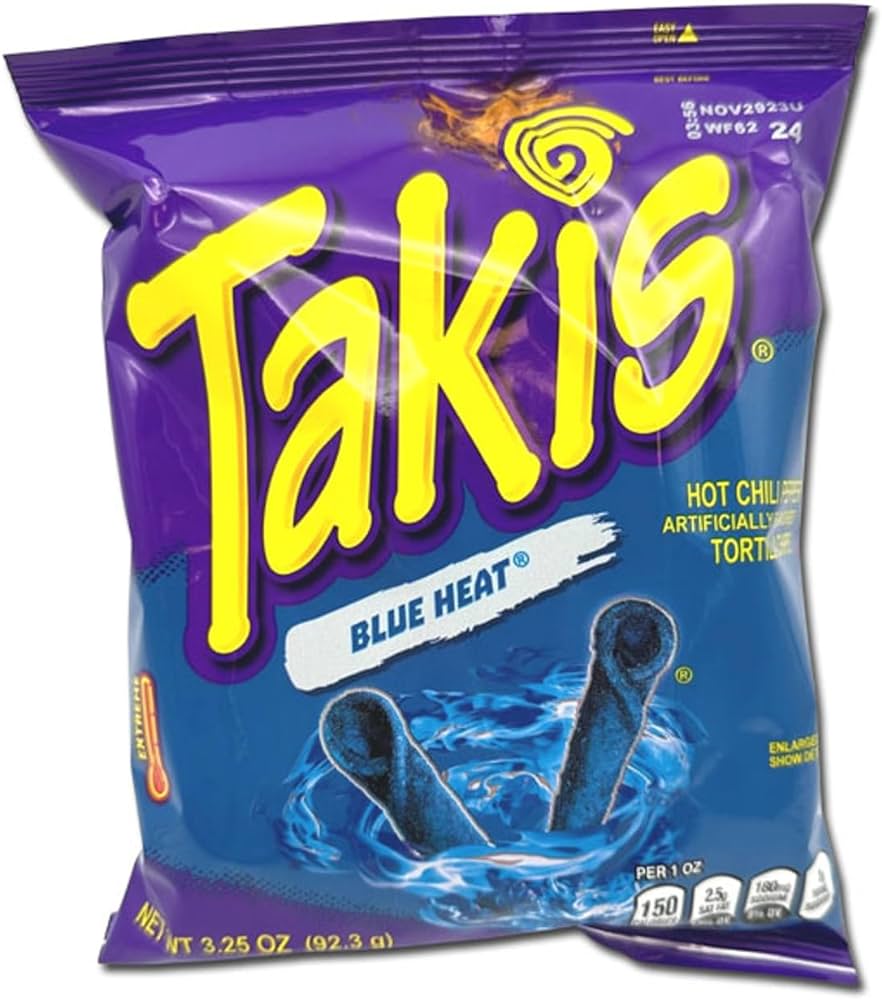 Takis Blue Heat