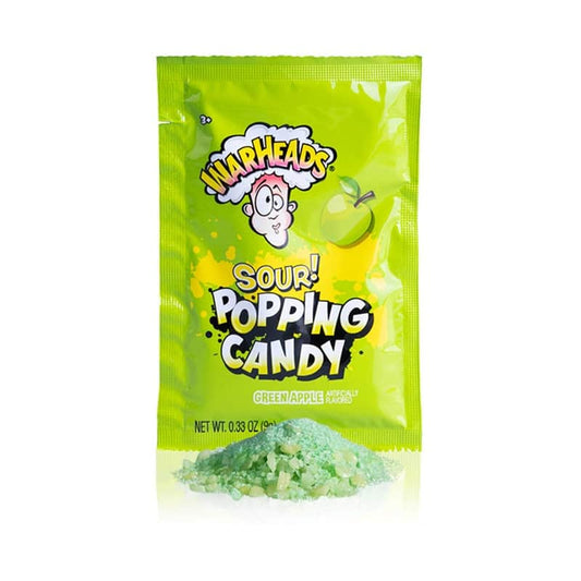 Warheads Sour Popping Candy Green Apple