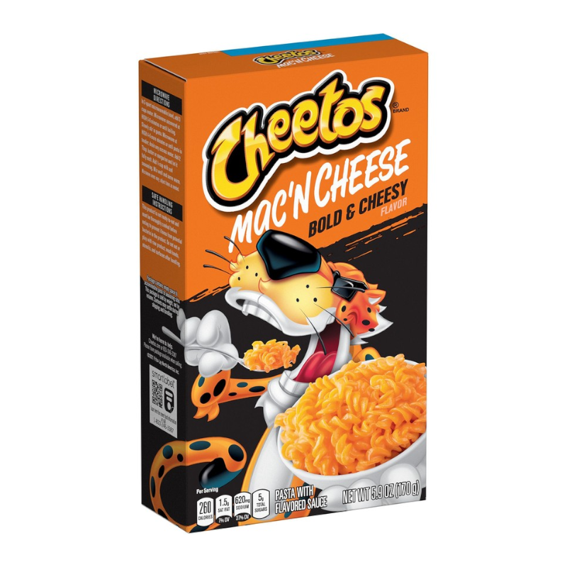 Cheetos Bold and Cheesy Mac 'n Cheese Box