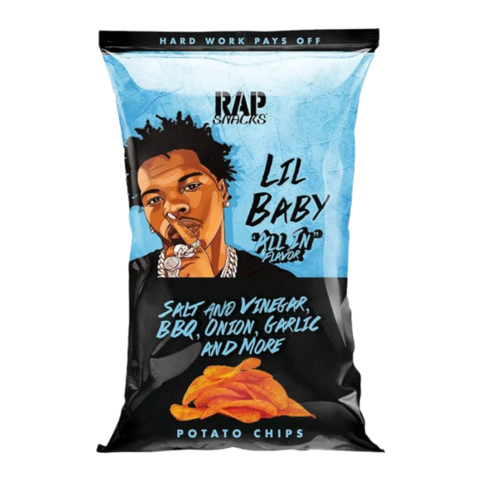 Rap Snacks Lil Baby All In Potato Chips