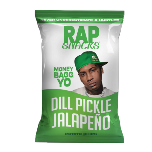 Rap Snacks Money Bagg Yo Jalapeno Dill Pickle